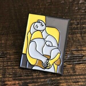 LAST ONE! Pablo Picasso's Le Rêve THE DREAM Enamel Pin NEW! 614A1
